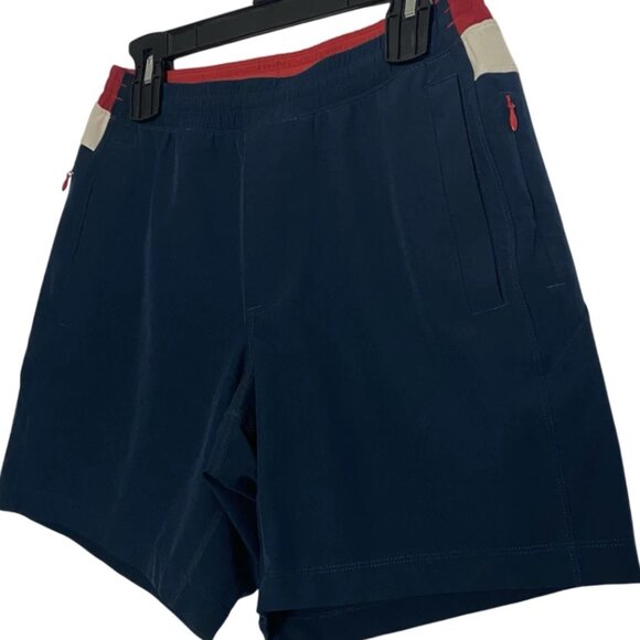 Birddogs Gym Shorts USA Red White Blue Athletic Workout Size Medium Classic - Picture 3 of 5